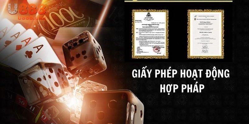 Giấy phép hoạt động 8xbet